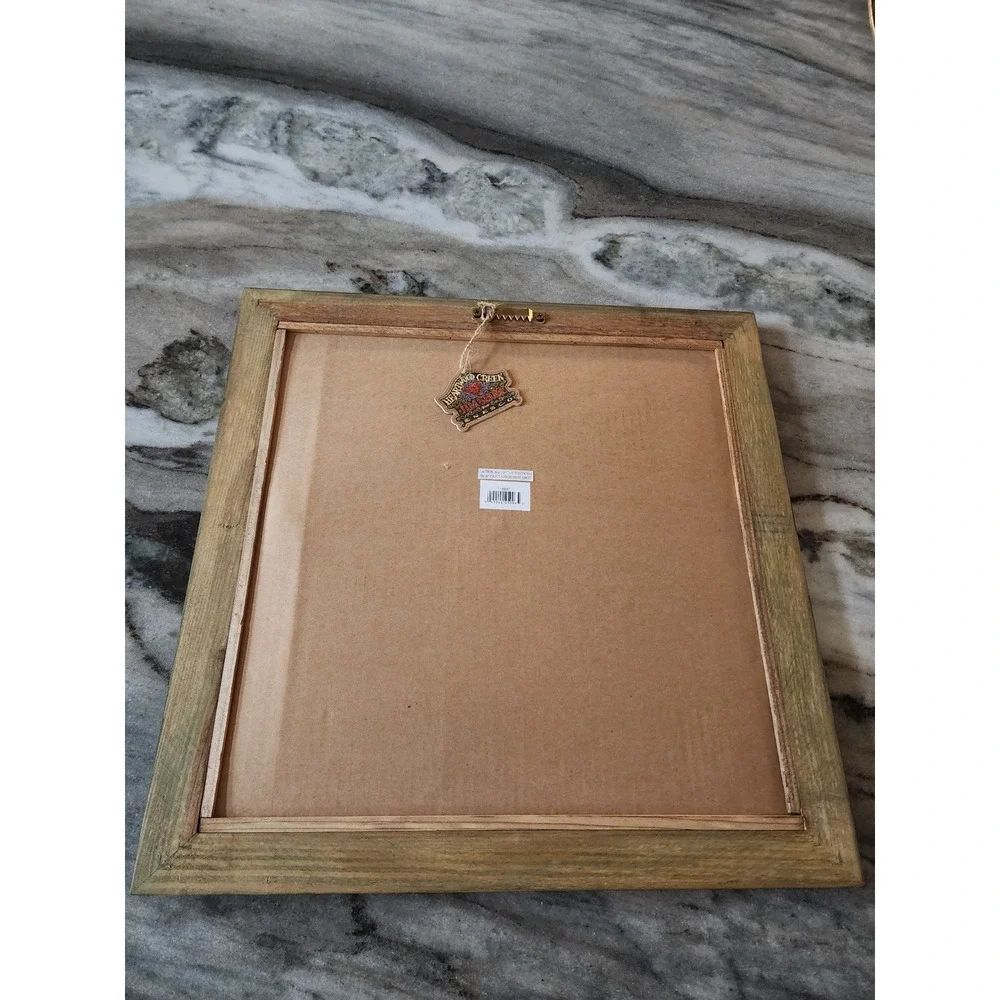 Heartwood Creek Jim Shore Santa Claus Merry Christmas‎ Framed Wall Art Enesco